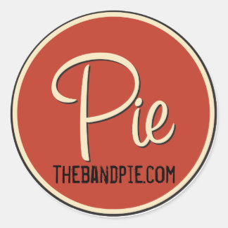 Pie Logo Sticker - sheet of 6!