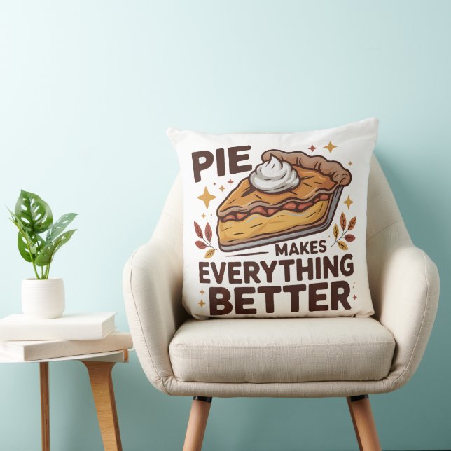Pie Makes Better Cushion (Chair)