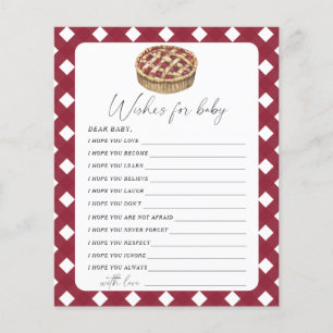 Pie - Party game   wishes for baby game