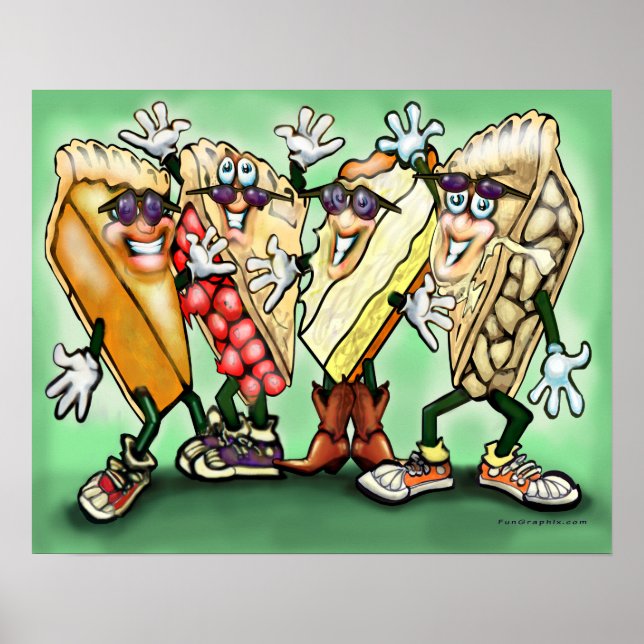 Pie Party Poster (Front)