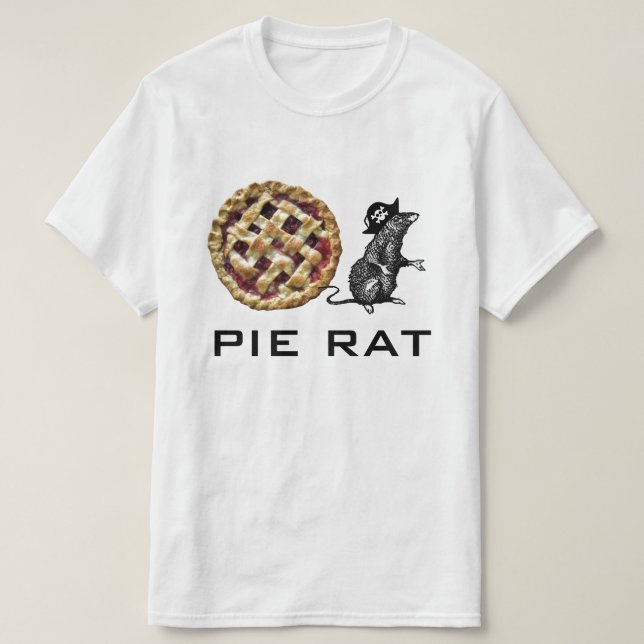 Pie Rat T-Shirt (Design Front)