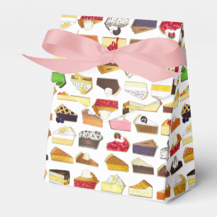 Pie Social Pi Day Slices Bake Sale Dessert Food Favour Box