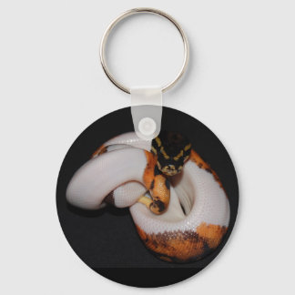 Piebald Ball Python Key Ring