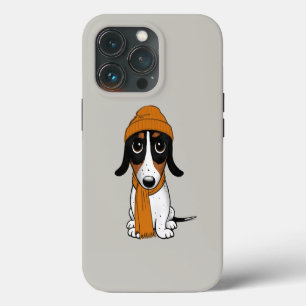 Piebald Dachshund   Cute Hipster Dog  iPhone 13 Pro Case