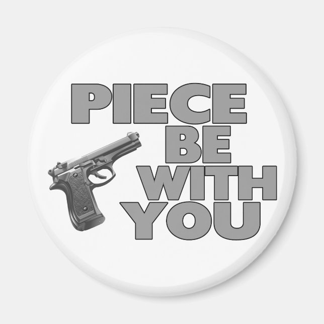 Piece Be With You Magnet (Front)