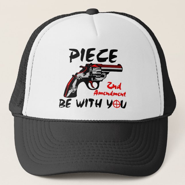 Piece Be With You! Trucker Hat (Front)