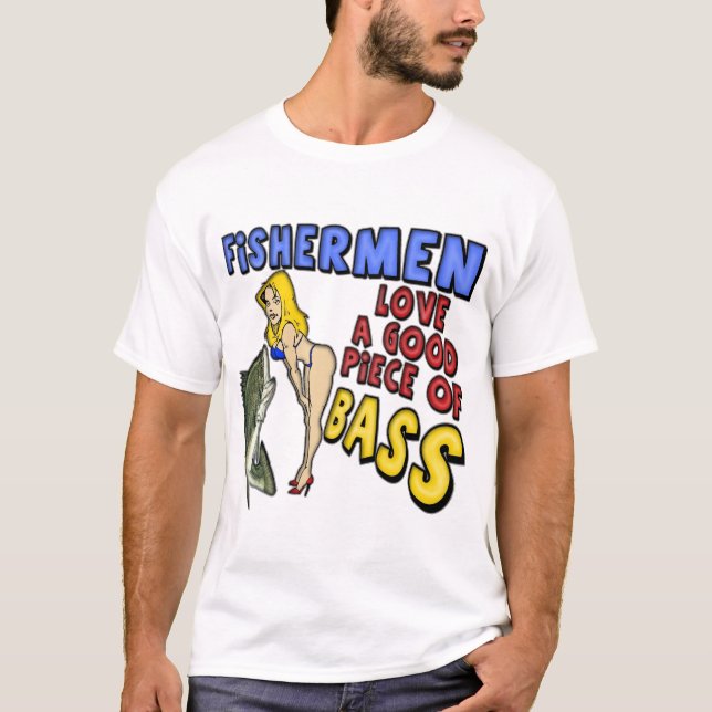 Piece Of Bass Fishing T-shirts and Gifts (Front)