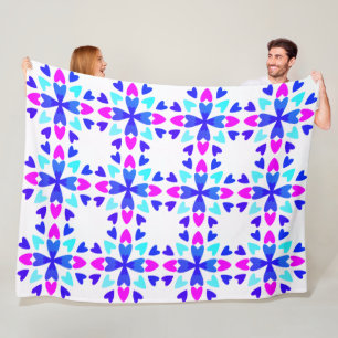 Piece of My Heart 'Love,' 60 x 80 Fleece Blanket