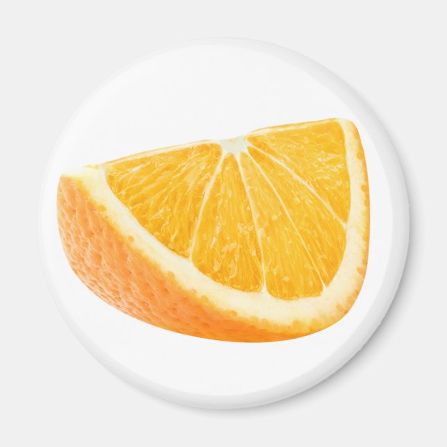 Piece of orange magnet (Front)