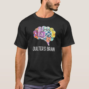 Piecemaker Mind Quilting Science Patchwork Quilter T-Shirt