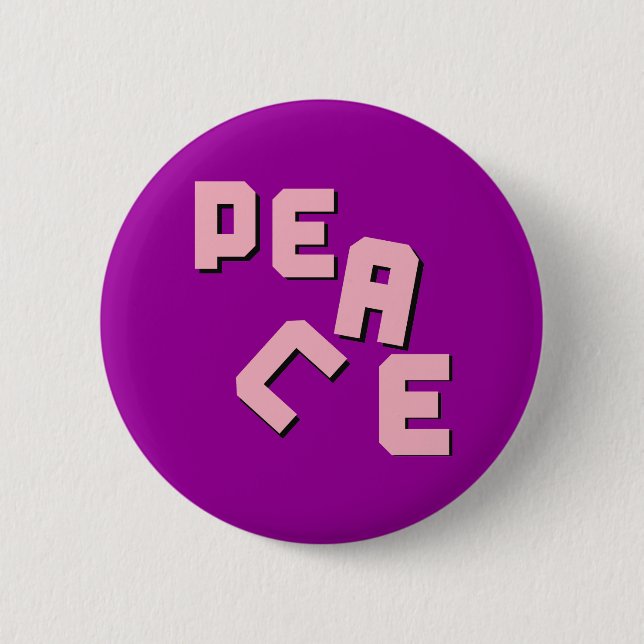 Piecemeal Peace Button (Front)