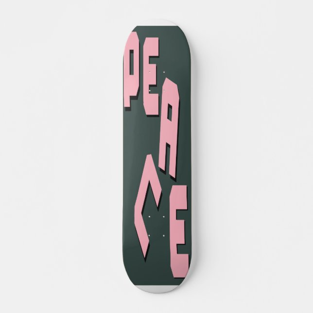 Piecemeal Peace Skateboard (Front)