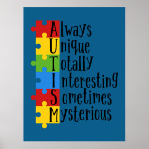 Pieces of Autism  Poster
