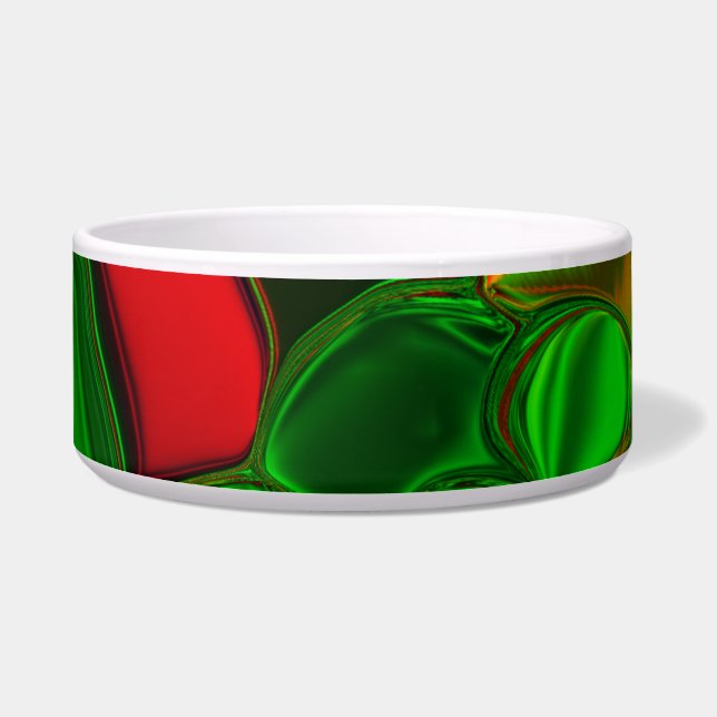 Pieces of colours, circles and rounded shapes  (Left)