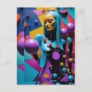 Pieces of Her Telekinesis Postcard
