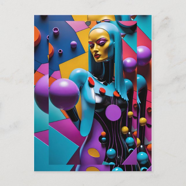 Pieces of Her Telekinesis Postcard (Front)