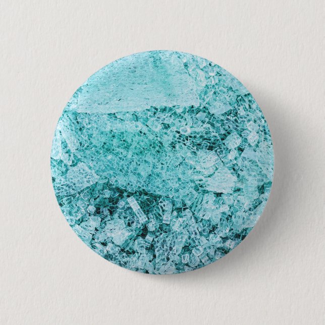 pieces of mental integration 6 cm round badge (Front)