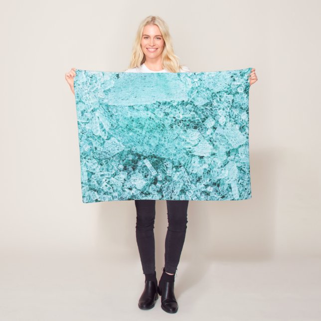 pieces of mental integration fleece blanket (In Situ)