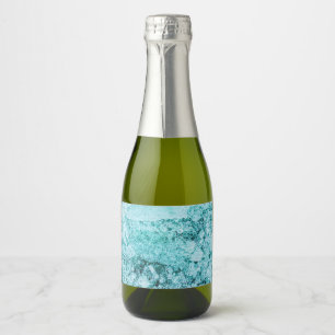 pieces of mental integration sparkling wine label