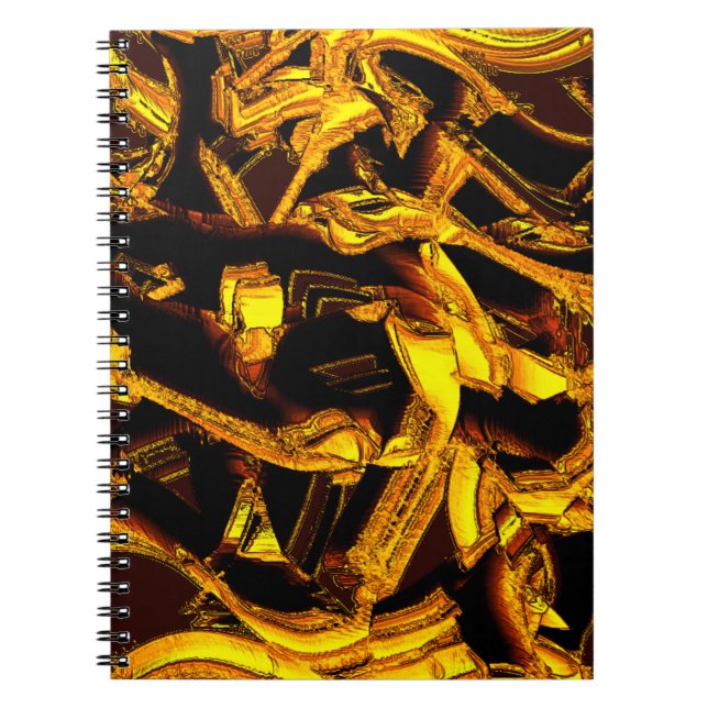 Pieces or bagasse of dehydrated tangerine peel notebook (Front)