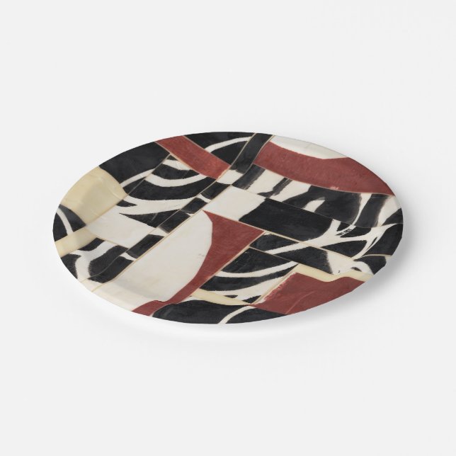 Pieces & Parts I Paper Plate (Angled)