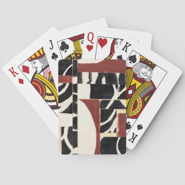 Pieces & Parts I Playing Cards (Back)