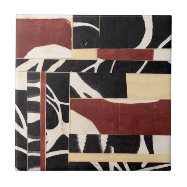 Pieces & Parts II Ceramic Tile (Front)