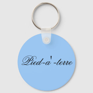 Pied-a-terre key chain