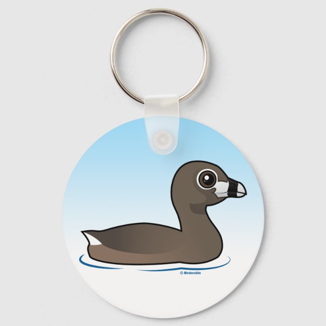 Pied-billed Grebe Key Ring (Front)
