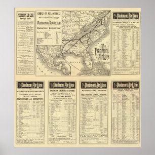 Piedmont Air Line Poster