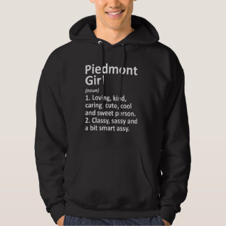 Piedmont Girl Ok Oklahoma Funny City Home Roots Hoodie