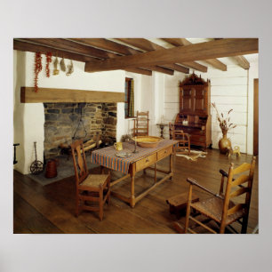 Piedmont Room, Guildford County North Carolina Poster