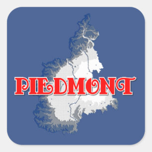 Piedmont Square Sticker