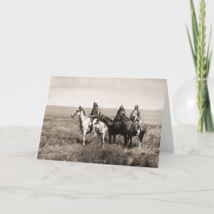 Piegan Blackfeet Chiefs Holiday Card
