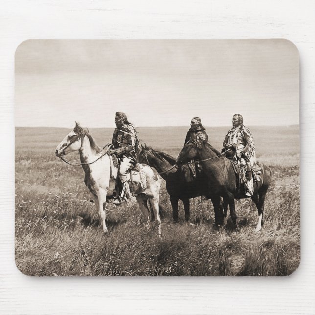 Piegan Blackfeet Chiefs Mouse Pad (Front)