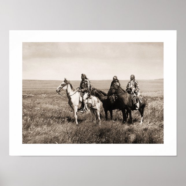 Piegan Blackfeet Chiefs Poster (Front)