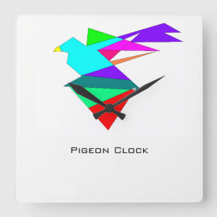 Piegon Clock Clock