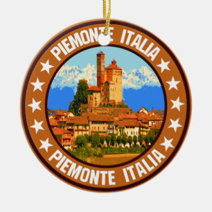 Piemonte ceramic ornament
