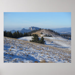 Pieniny mountains poster
