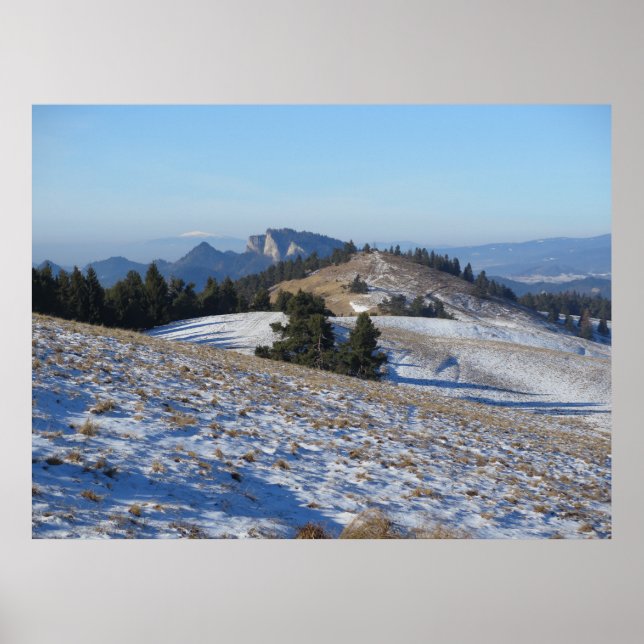 Pieniny mountains poster (Front)