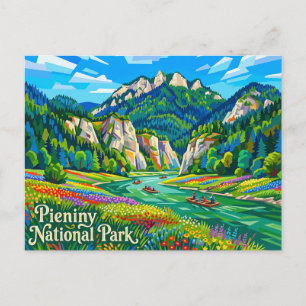 Pieniny National Park Poland Postcard