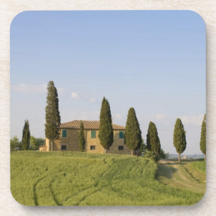 Pienza, Val d'Orcia, Siena province, Tuscany, Coaster