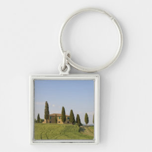 Pienza, Val d'Orcia, Siena province, Tuscany, Key Ring