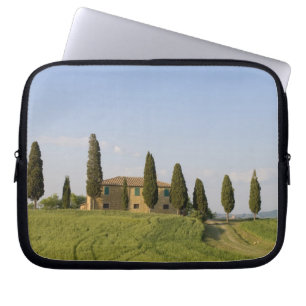 Pienza, Val d'Orcia, Siena province, Tuscany, Laptop Sleeve