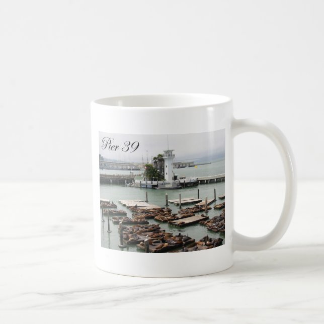 Pier 39 coffee mug (Right)