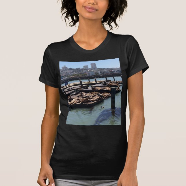 Pier 39 San Francisco California T-Shirt (Front)