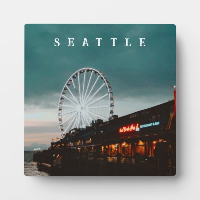 Pier 57, Seattle, Washington  Plaque (Front)