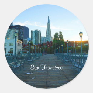 Pier 7, San Francisco #9-1 Stickers