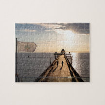 Pier at Sunset - Clevedon, Somerset, UK -