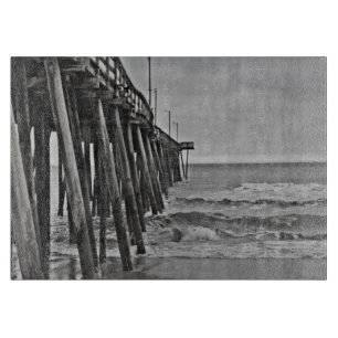 Pier by Shirley Taylor Cutting Board